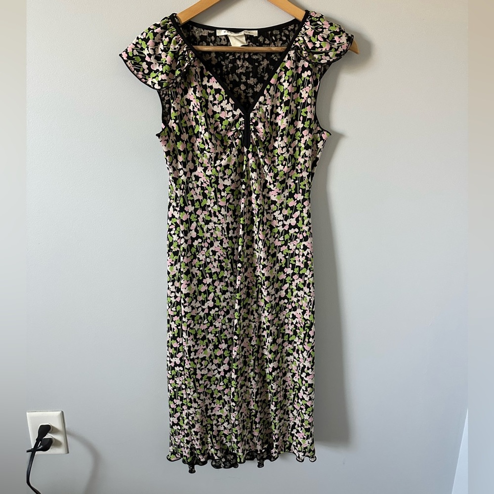 Max Studio Flower Pattern Dress